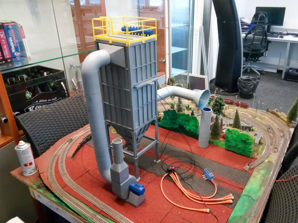 3D tisk na zakázku – funkční model filtrační jednotky