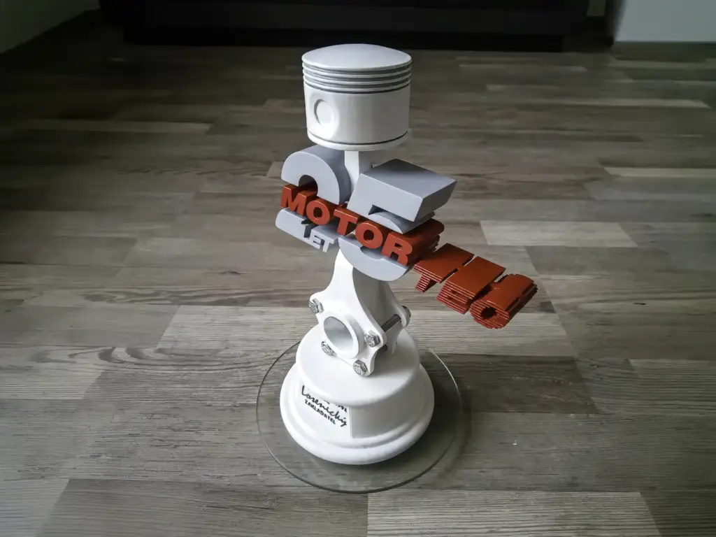 3D tisk na zakázku – vítězná trofej