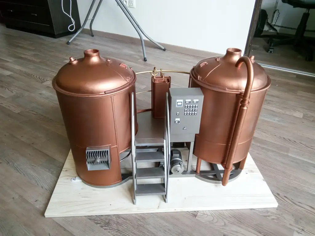 3D tisk na zakázku – model technologického zařízení